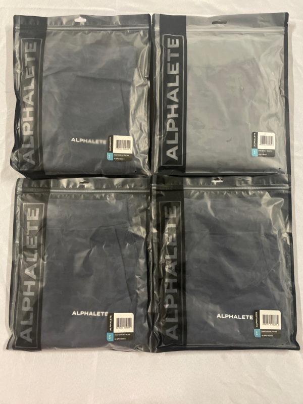 4 New ALPHALETE Size Small Men's Shorts & Pants