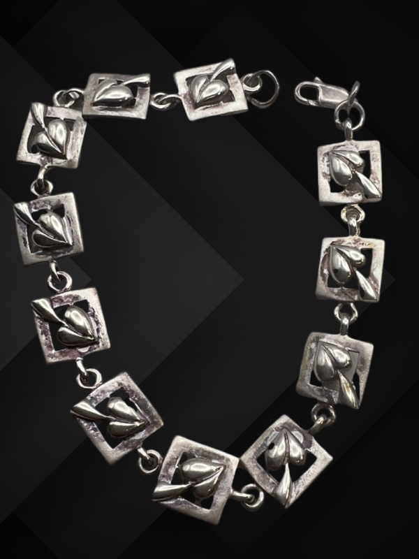 925 Sterling Art Deco designer Bracelet