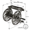 New Liberty Garden Decorative Hose Reel - 708-CA - 4