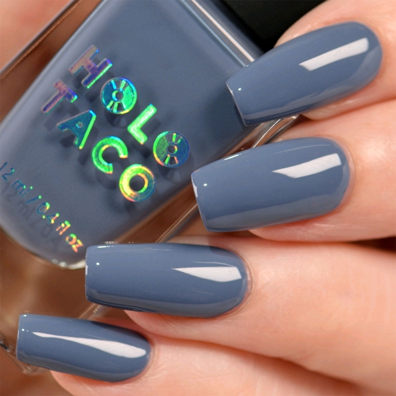 New Holo Taco Nail Polish Cold Slate