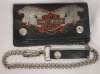 Harley-Davidson Motorcycle Wallet (new) & Wallet w/Chain (pre-owned) - 2