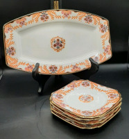 Vintage Phoenix China Dessert Set