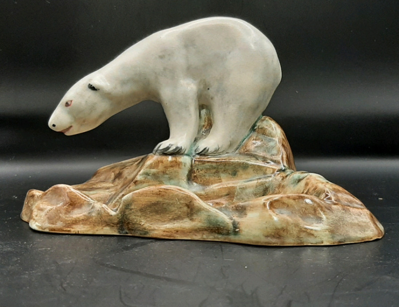 Vintage Radford England Handpainted Polar Bear