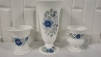3 Wedgewood Clementine Vases