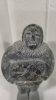 Signed Inuit Soapstone Carving - 2