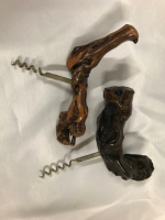 2 Vintage Grape Vine Corkscrews