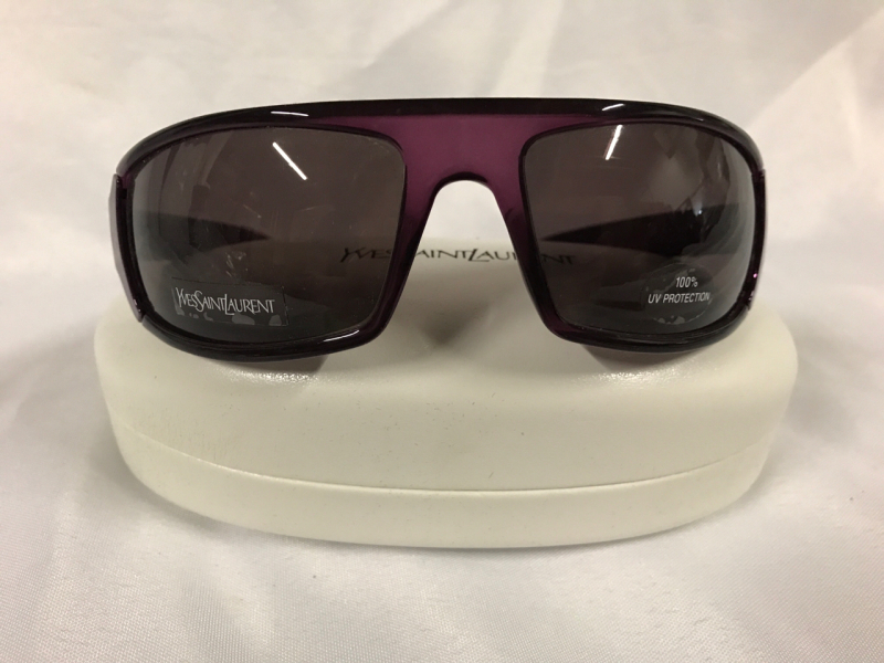 Yves Saint Laurent Purple Frame Sunglasses Model YSL2014/S, Brand New with Case