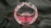 Flygsfors Coquille Miniature Glass Basket - 4.7" tall - 3