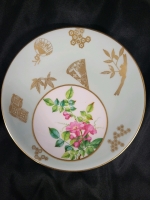 Antique Royal Worcester Aesthetic Movement Plate