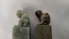 2 Chinese Carved Stone Seals - 3