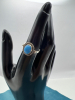 925 Sterling Oval Turquoise Ring - 2