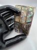 Abalone and Alpace Silver Belt Buckle - 4