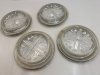 B. Rogers Silver Sterling Coasters Set of 4 - 2