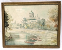 Antique Watercolor St. Paul's Cathedral London
