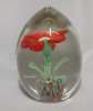 Vintage Hand Blown Paperweight , 3 1/4" tall - 2