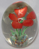 Vintage Hand Blown Paperweight , 3 1/4" tall - 3