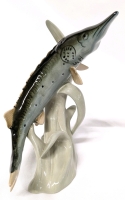 Royal Dux Pike Figurine Made in Czechoslovakia