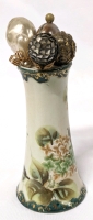 Hat Pin Holder Handpainted with 5 Hat Pins