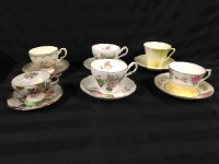 6 Vintage Cups & Saucers