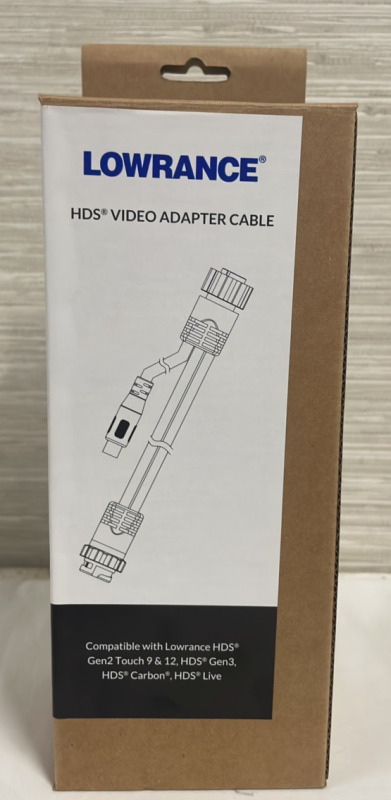 NEW LOWRANCE HDS Video Adapter Cable