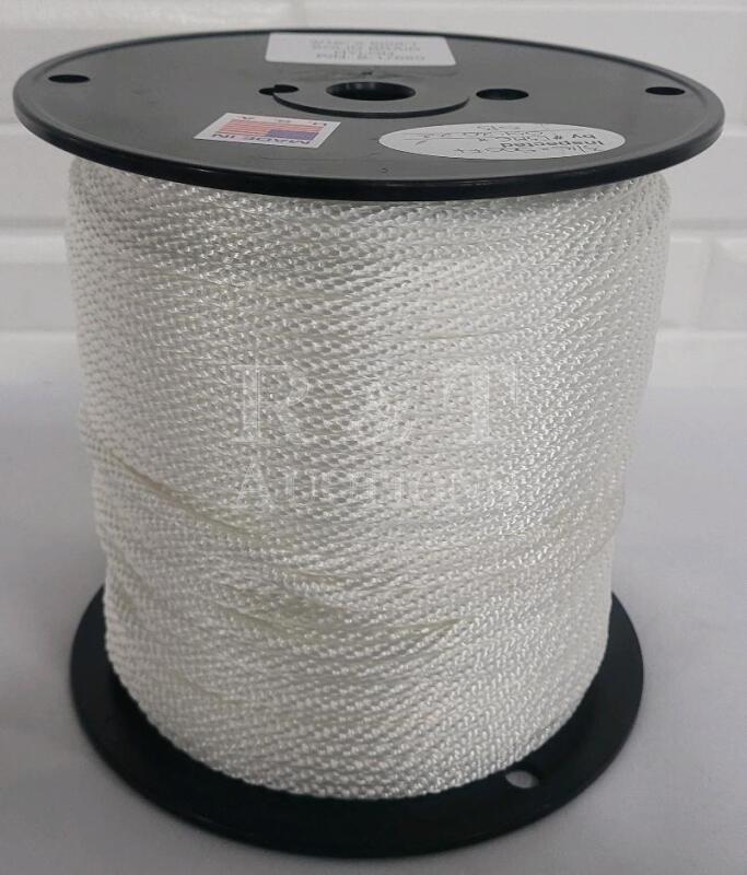 3/16" &times; 500 feet Solid Braid Nylon Rope - New