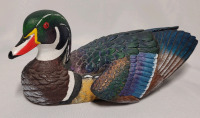 Heritage Decoys Hand Crafted Wood Duck by J. B. Garton