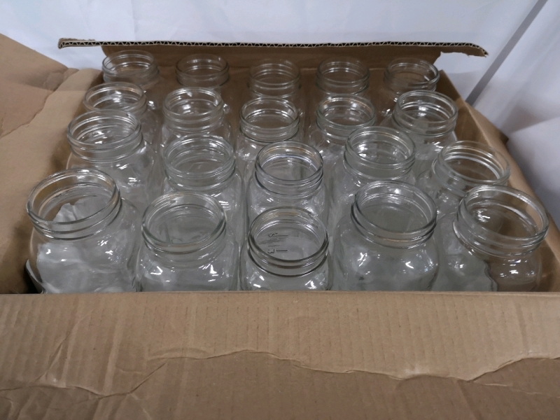 35+ Glass Mason Jars - No Lids