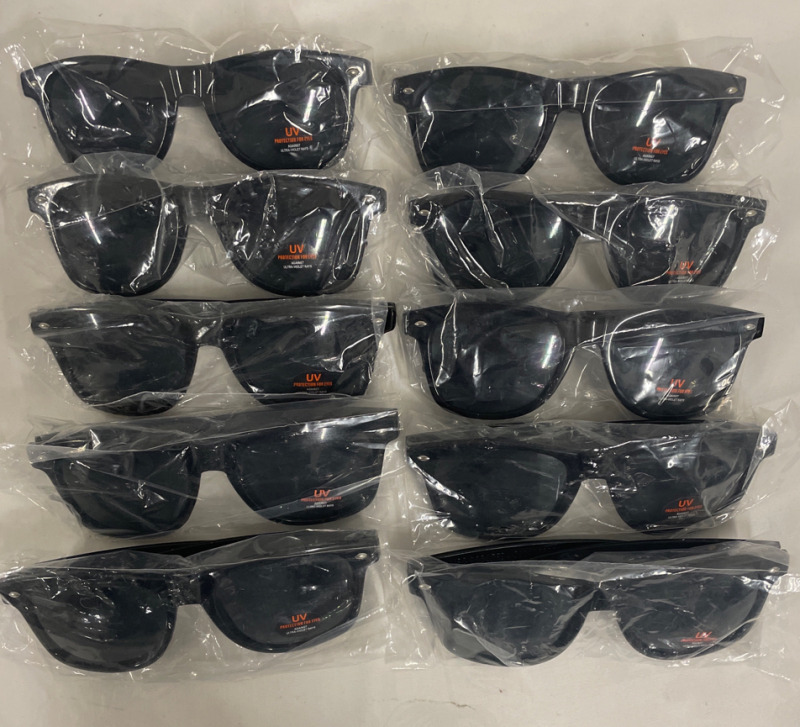 NEW UV Protection Black Sunglasses Unisex