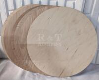 6 Wooden Disks