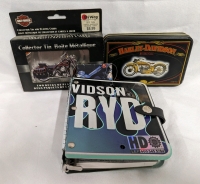 Harley Davidson Road Journal and Playing Cards.