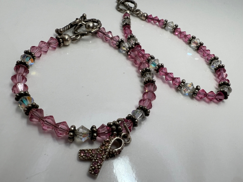 Two Sterling Crystal toggle Bracelets Sundance Albuquerque