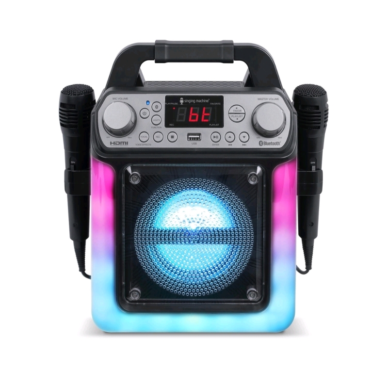 New Singing Machine Groove Mini Karaoke Machine.