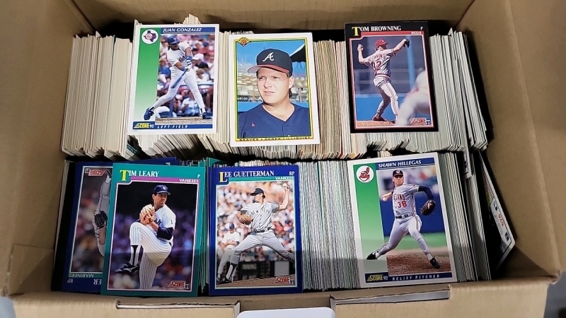 1000+ MLB Baseball Cards - 1990s