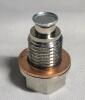 HPS Performance Stainless steel 5000 Gauss Neodymium Magnetic Oil Drain Bolt - New - 4