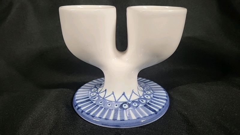 Early Troika Double Egg Cup - Made in England