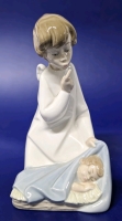 LLADRO 'Angel with Baby' Issued 1970-2003 Sculptor: J. Hoerta