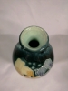 Antique German Majolica Tube Lined Vase with irises - 2