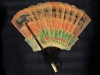 Antique Indonesian Pierced Buffalo Skin Hand Fan