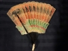 Antique Indonesian Pierced Buffalo Skin Hand Fan - 2