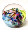 Signed Robert Held Art Glass Paperweight Hand Made Canada - 2
