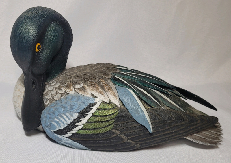 Gosset Northern Shoveler Mantle Duck Decoy , Limited Edition #146/1000