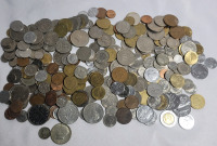 World Coin Lot - Canada , USA , GB , Germany , Egypt ++. Includes 1929 & 1968 Silver Coin