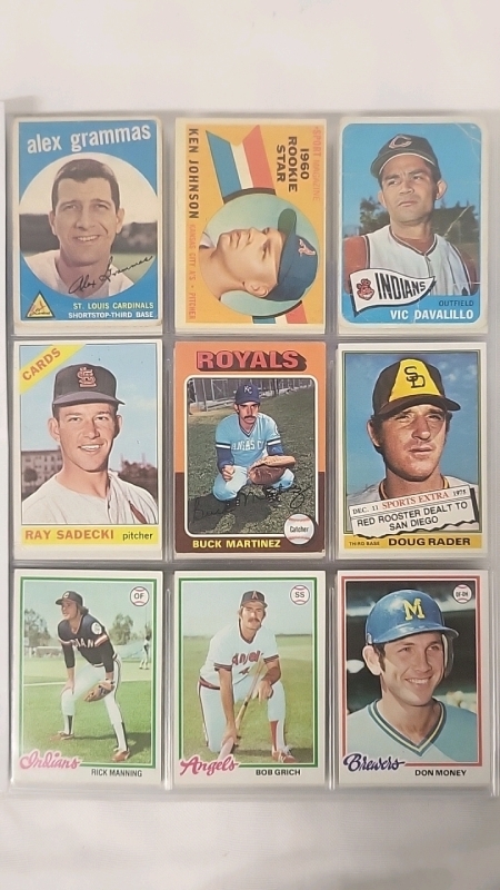 1959-1991 Topps MLB Baseball Cards - 108