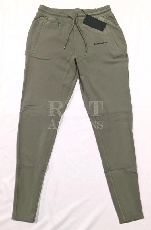 New ALPHALETE Women's XL Essential Core Jogger (Tactical Green)