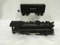 Marx Trains Engine 666 and Lionel Tender