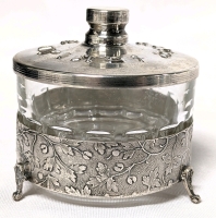 Vintage 800 Silver Open Salt by Ezada Israel