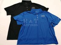 2 New NIKE Polo's sz 3XL - Logo on Front Korber