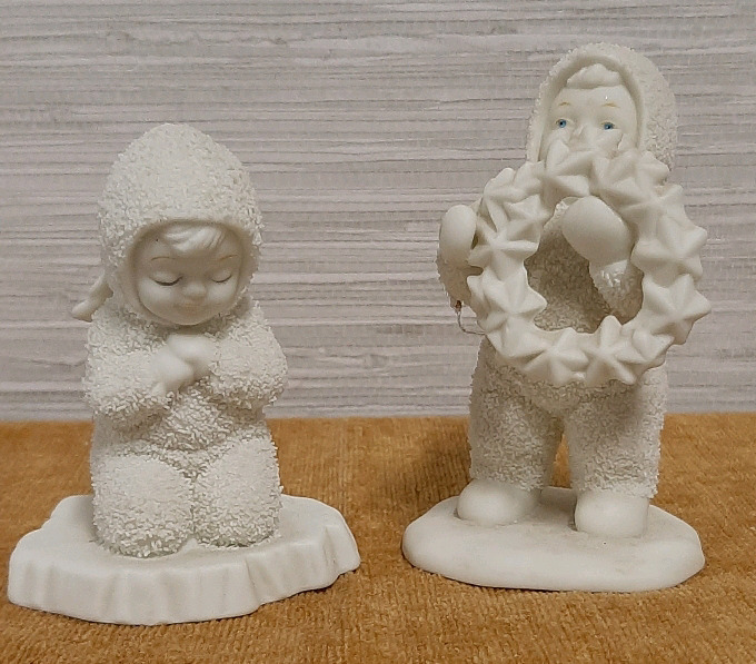 2 Dept 56 Snowbabies