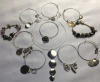 Lot of (10 ) Charm Bracelets & Necklace