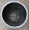 New Green Theory Lightweight Bowl Fiberglass Planter, Measures 22" Tall, 30" Diameter - 2